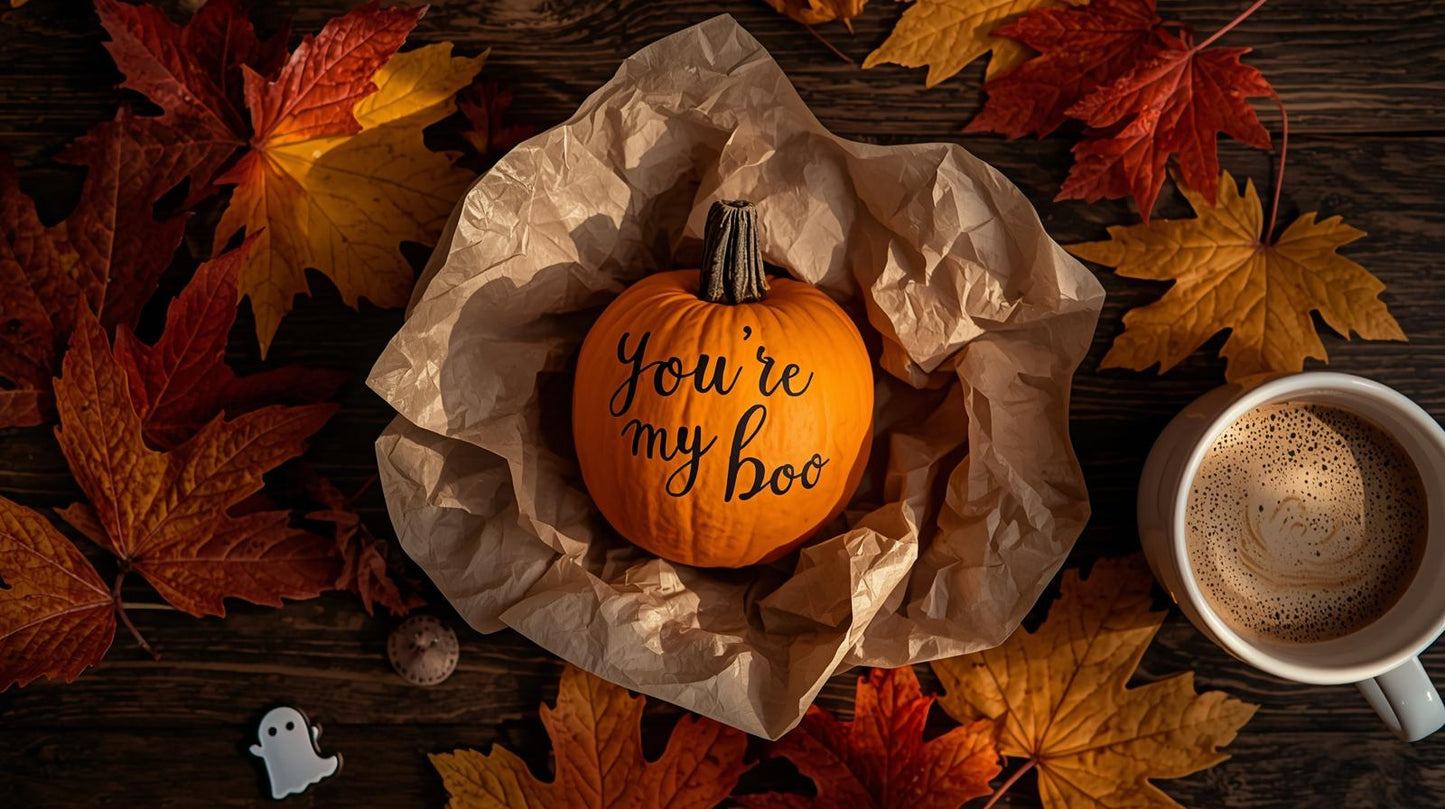 Personalized Pumpkin Mail 🎃 Hand-Lettered Fall Gift & Happy Mail