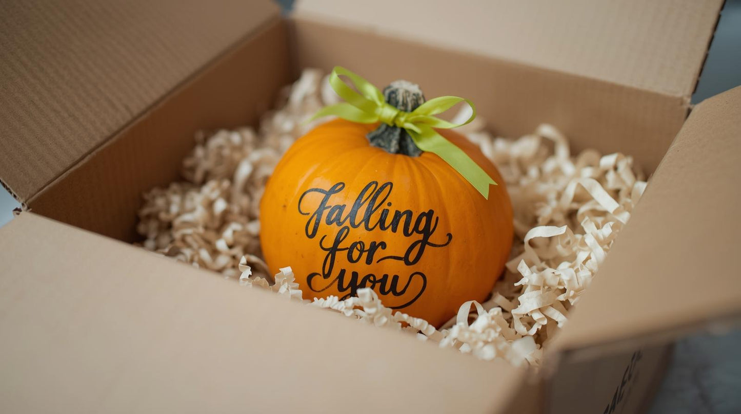 Personalized Pumpkin Mail 🎃 Hand-Lettered Fall Gift & Happy Mail