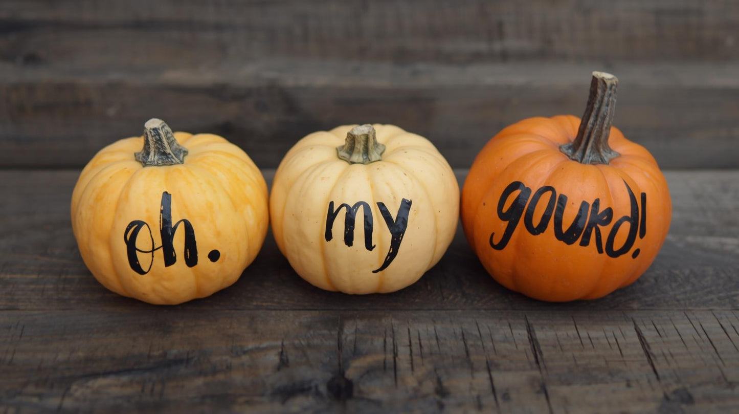 Personalized Pumpkin Mail 🎃 Hand-Lettered Fall Gift & Happy Mail
